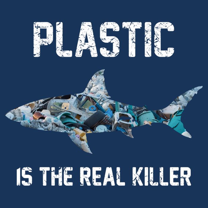 Funny Shark Plastic Is The Real Killer Apron