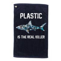 Funny Shark Plastic Is The Real Killer Golf Towel