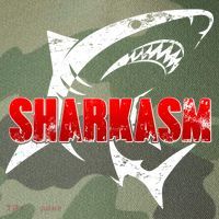 Funny Sharkasm Shark Fan Legacy Tie Dye Trucker Hat