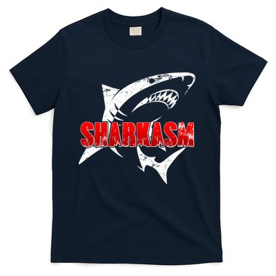 Funny Sharkasm Shark Fan T-Shirt