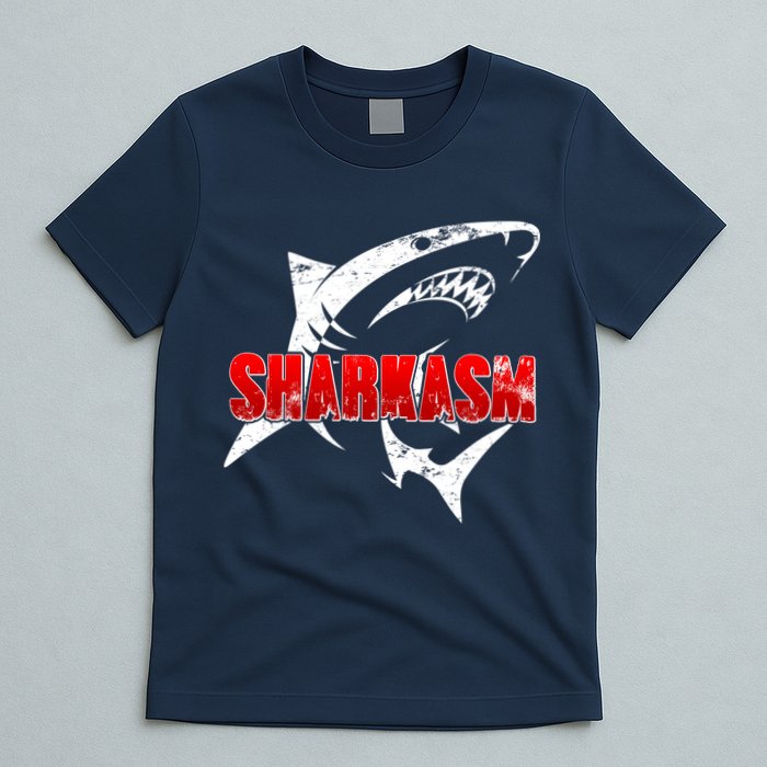 Funny Sharkasm Shark Fan T-Shirt