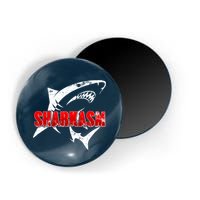 Funny Sharkasm Shark Fan Magnet