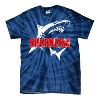 Funny Sharkasm Shark Fan Tie-Dye T-Shirt