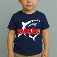 Funny Sharkasm Shark Fan Toddler T-Shirt