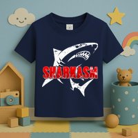 Funny Sharkasm Shark Fan Toddler T-Shirt