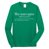 Funny Shenanigans Definition Long Sleeve Shirt