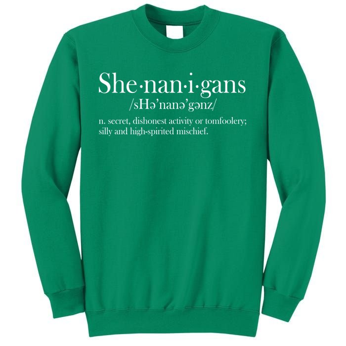 Funny Shenanigans Definition Sweatshirt