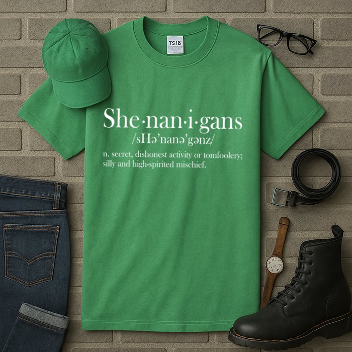 Funny Shenanigans Definition Tall T-Shirt