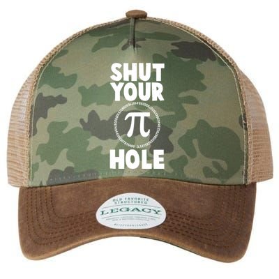 Funny Shut Your Pi Hole 3.14 March 14 Legacy Tie Dye Trucker Hat