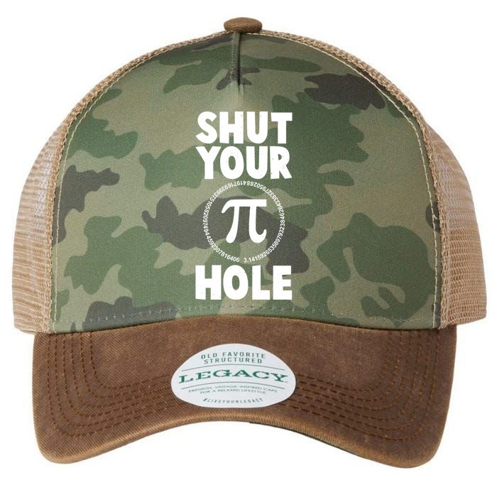 Funny Shut Your Pi Hole 3.14 March 14 Legacy Tie Dye Trucker Hat