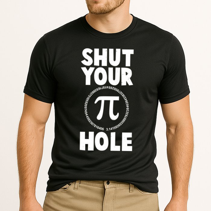 Funny Shut Your Pi Hole 3.14 March 14 Performance Shirt