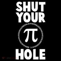 Funny Shut Your Pi Hole 3.14 March 14 Tall T-Shirt