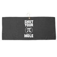 Funny Shut Your Pi Hole 3.14 March 14 Large Microfiber Waffle Golf Towel