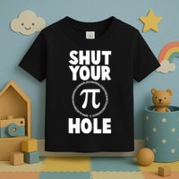 Funny Shut Your Pi Hole 3.14 March 14 Toddler T-Shirt
