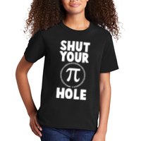 Funny Shut Your Pi Hole 3.14 March 14 Kids T-Shirt