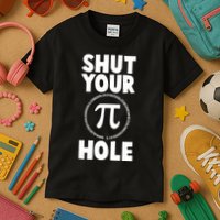 Funny Shut Your Pi Hole 3.14 March 14 Kids T-Shirt