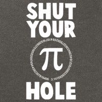 Funny Shut Your Pi Hole 3.14 March 14 Cotton Canvas Backpack