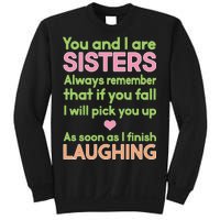 Funny Sisters Laughing Sweatshirt