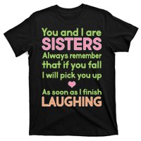 Funny Sisters Laughing T-Shirt