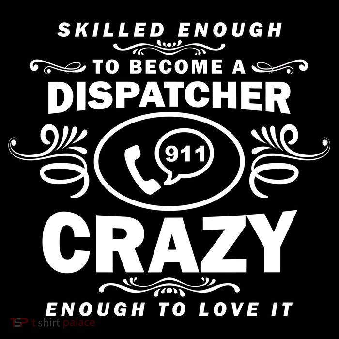 Funny Skilled Dispatcher High Crown Mesh Back Trucker Hat