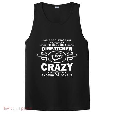 Funny Skilled Dispatcher PosiCharge Competitor Tank