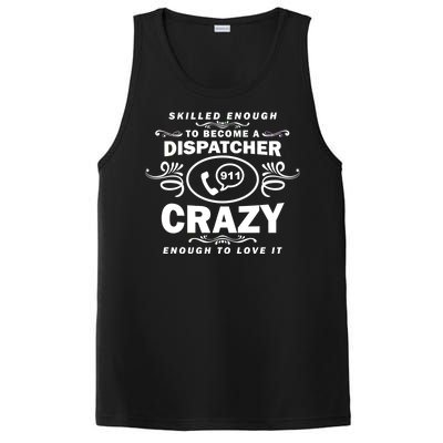 Funny Skilled Dispatcher PosiCharge Competitor Tank