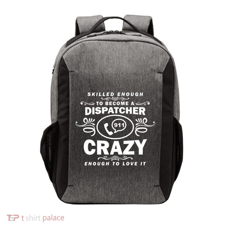 Funny Skilled Dispatcher Vector Backpack