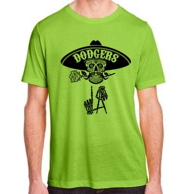 Funny Skull Dodgers Adult ChromaSoft Performance T-Shirt