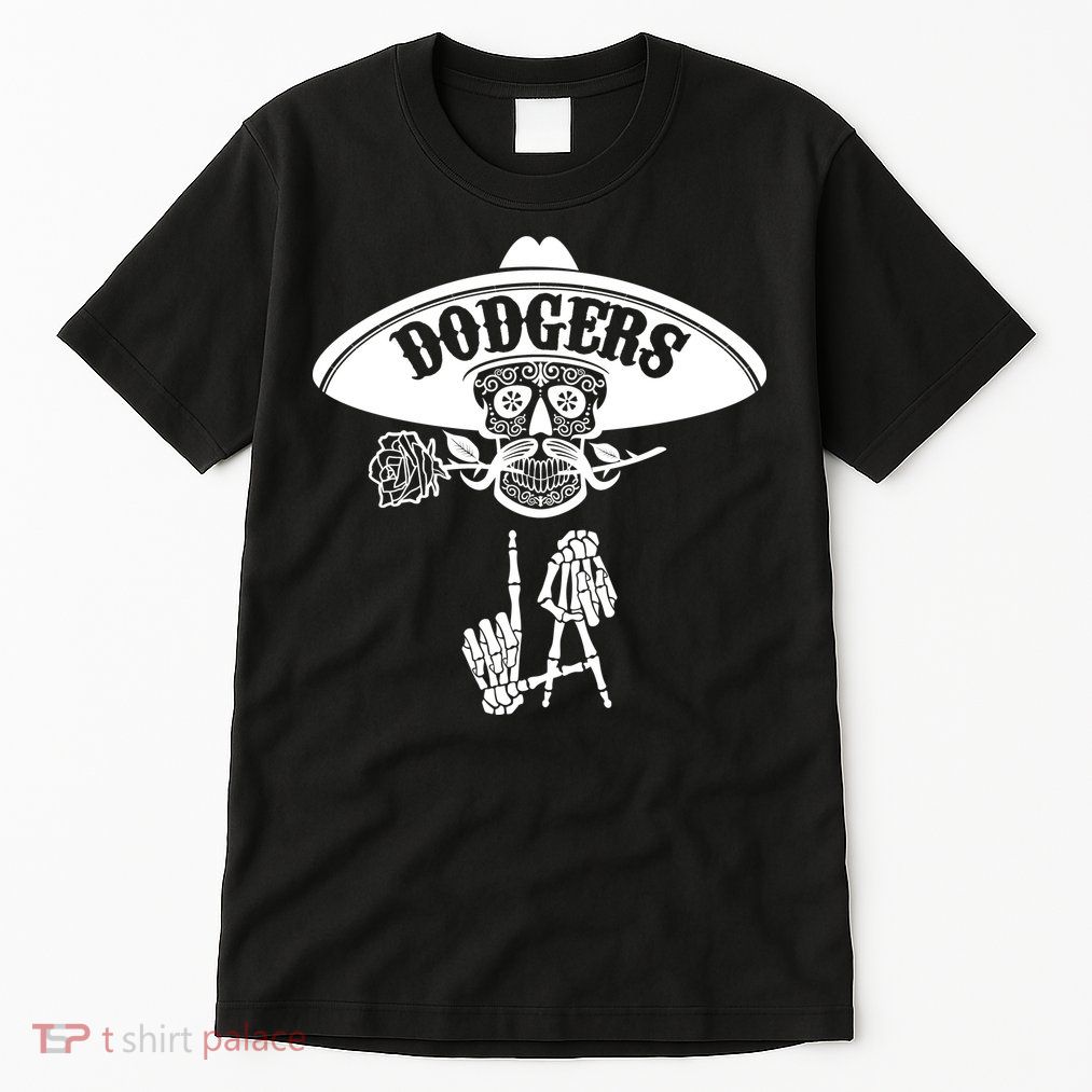 Funny Skull Dodgers Tall T-Shirt