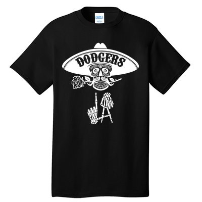 Funny Skull Dodgers Tall T-Shirt