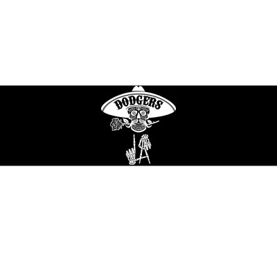 Funny Skull Dodgers Bumper Sticker