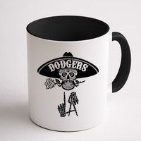 Funny Skull Dodgers Mug
