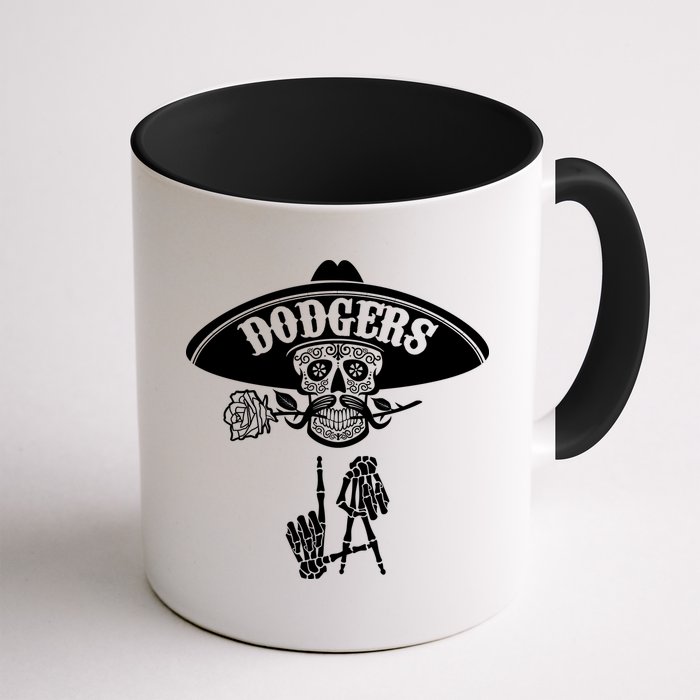 Funny Skull Dodgers Mug