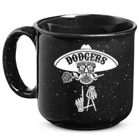 Funny Skull Dodgers 15oz Campfire Ceramic Mug