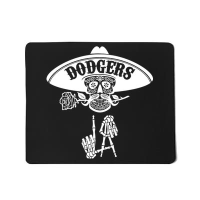 Funny Skull Dodgers Mousepad