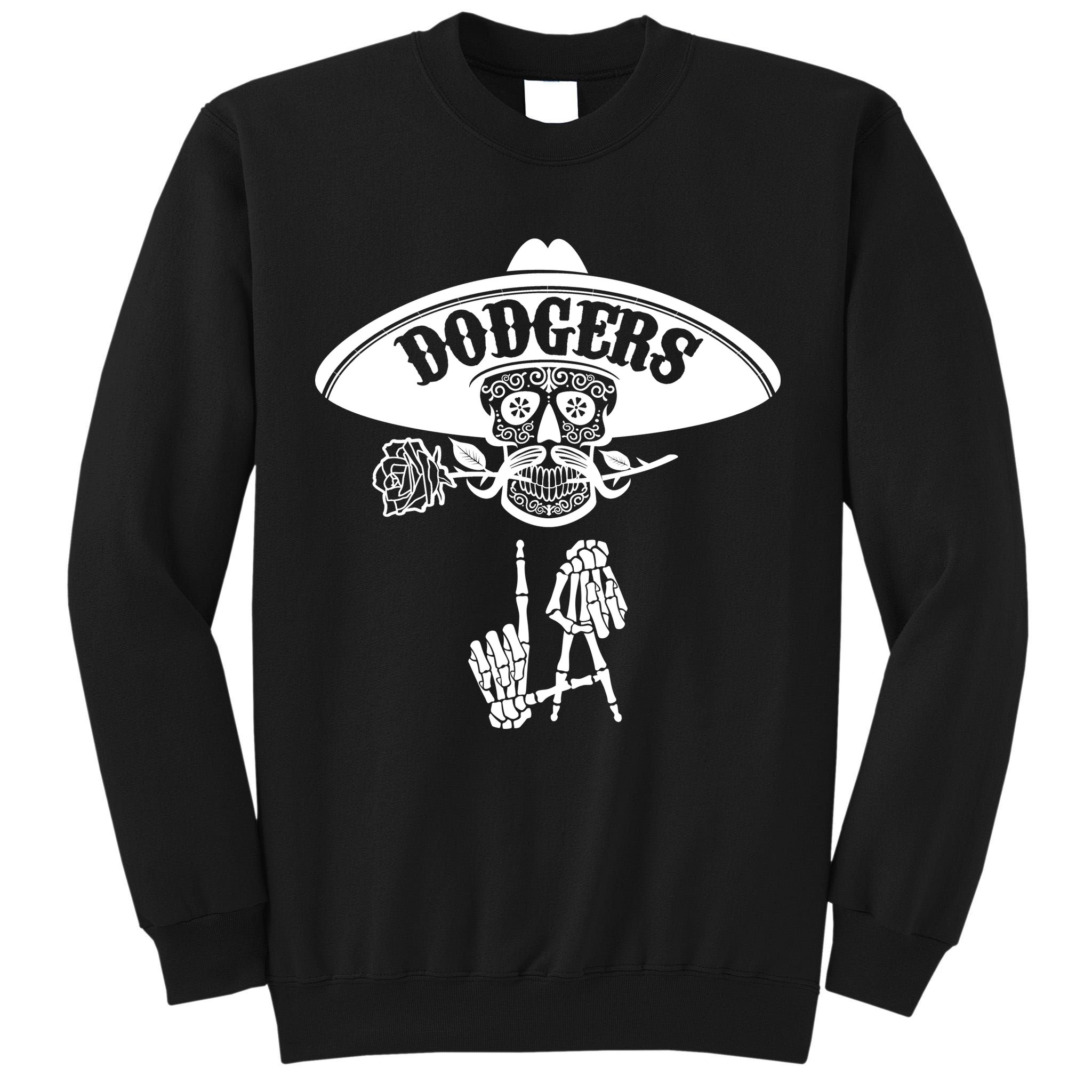 Funny Skull Dodgers Tall Sweatshirt