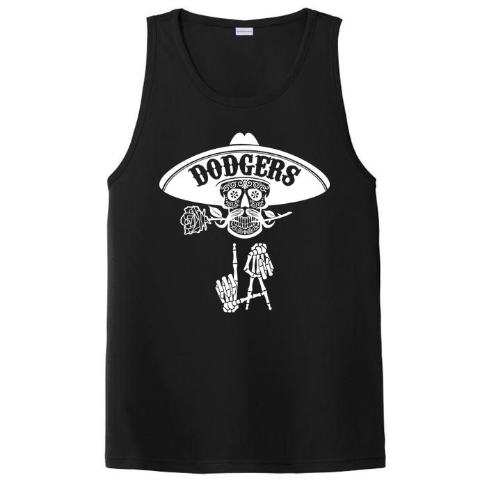 Funny Skull Dodgers PosiCharge Competitor Tank