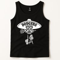 Funny Skull Dodgers Tank Top
