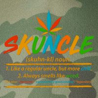 Funny Skuncle Definition Like A Regular Uncle Legacy Tie Dye Trucker Hat