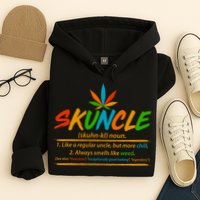 Funny Skuncle Definition Like A Regular Uncle Hoodie