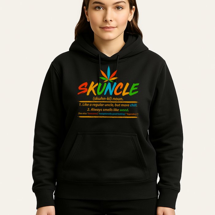 Funny Skuncle Definition Like A Regular Uncle Hoodie
