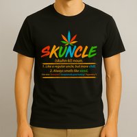 Funny Skuncle Definition Like A Regular Uncle T-Shirt