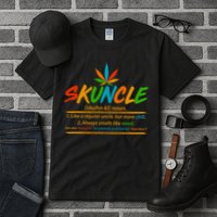 Funny Skuncle Definition Like A Regular Uncle Tall T-Shirt