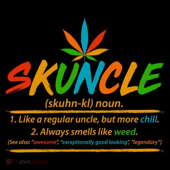 Funny Skuncle Definition Like A Regular Uncle Impact Tech Backpack