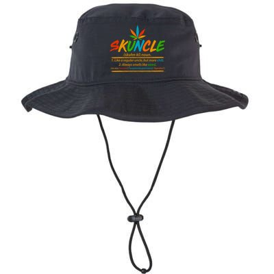 Funny Skuncle Definition Like A Regular Uncle Bucket Hat