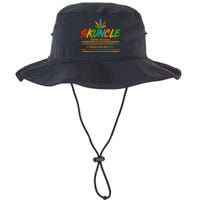 Funny Skuncle Definition Like A Regular Uncle Bucket Hat