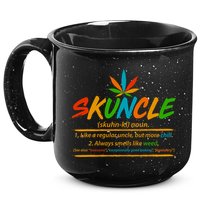 Funny Skuncle Definition Like A Regular Uncle 15oz Campfire Ceramic Mug
