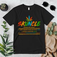 Funny Skuncle Definition Like A Regular Uncle Premium T-Shirt