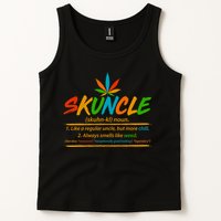 Funny Skuncle Definition Like A Regular Uncle Tank Top