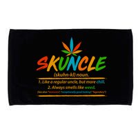 Funny Skuncle Definition Like A Regular Uncle Microfiber Hand Towel